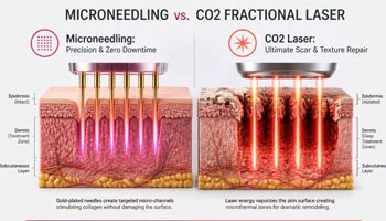 Is Microneedling Better Than CO2 Laser
